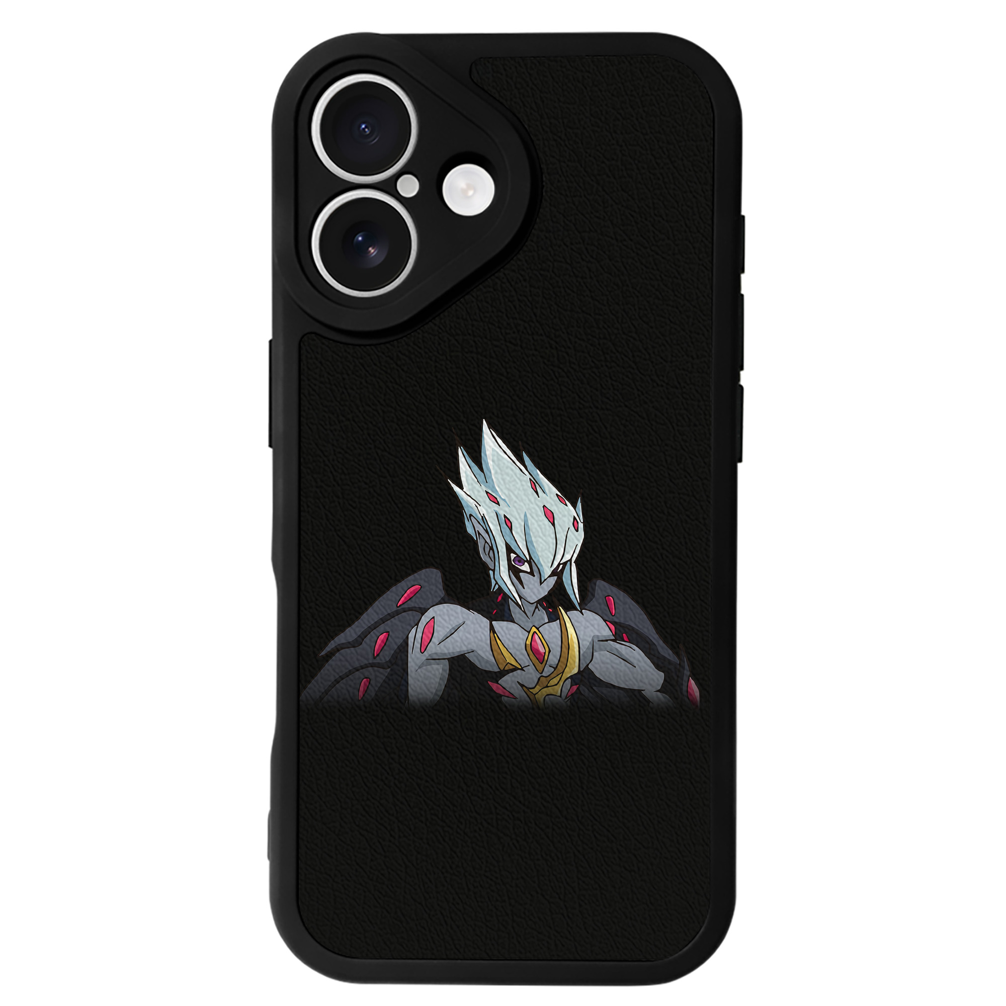 遊☆戯☆王 Yu-Gi-Oh! 【iPhone 16シリーズ対応】シリコンスマホケース（レザー調） 材質：シリコン
